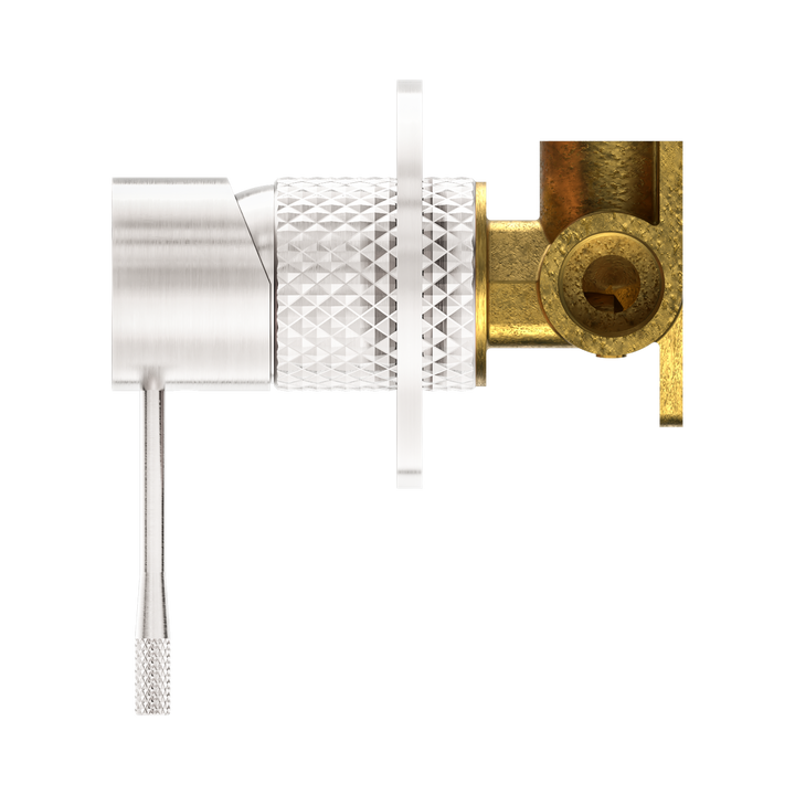 Nero Opal Shower Mixer 80mm Plate BB Brushed Nickel
