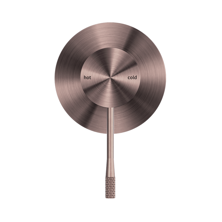 Nero Opal Shower Mixer 80mm Plate BB Brushed Bronze