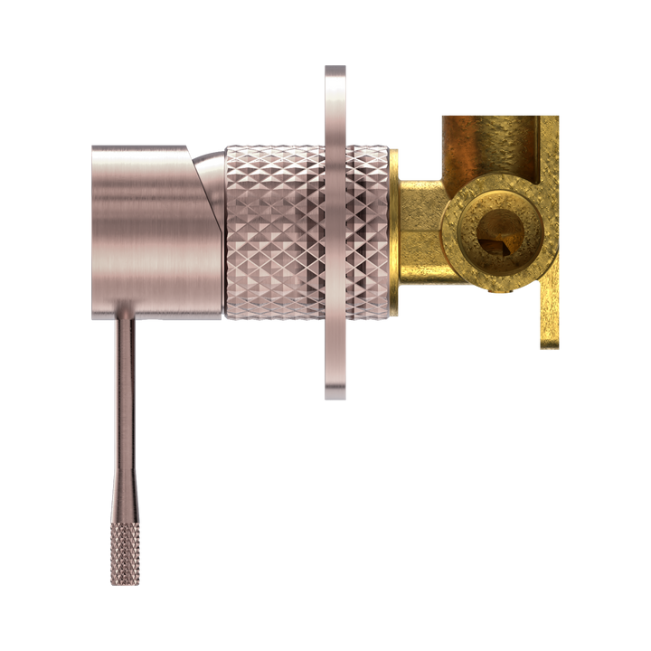 Nero Opal Shower Mixer 80mm Plate BB Brushed Bronze