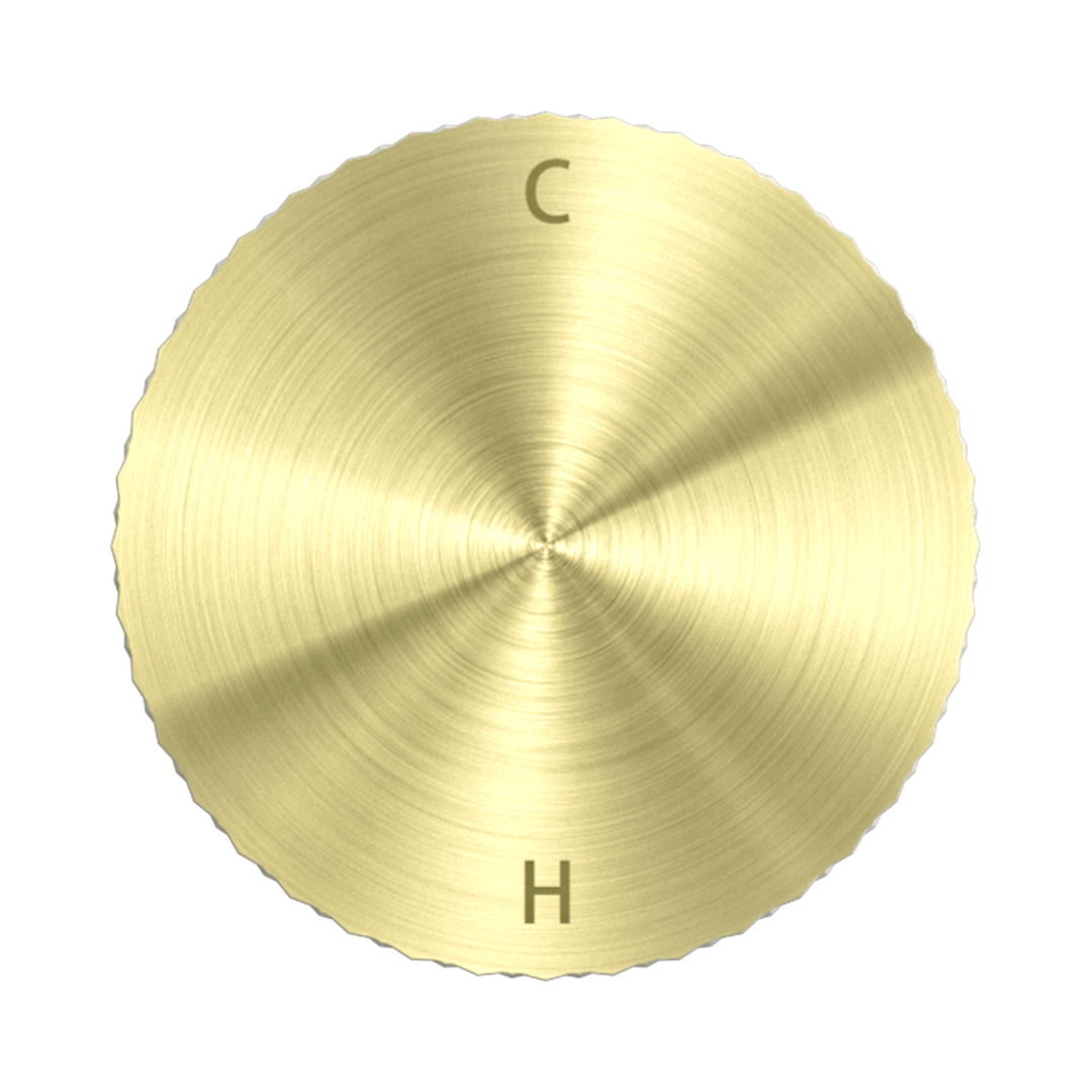 Nero Opal Progressive Shower Mixer Brushed Gold