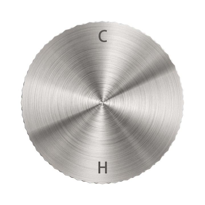 Nero Opal Progressive Shower Mixer Brushed Nickel