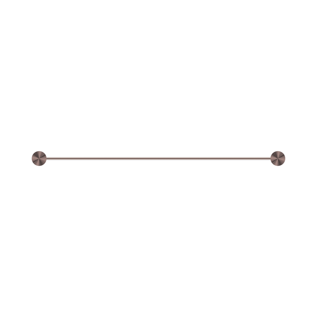 Nero Opal Double Towel Rail 600mm BB Brushed Bronze