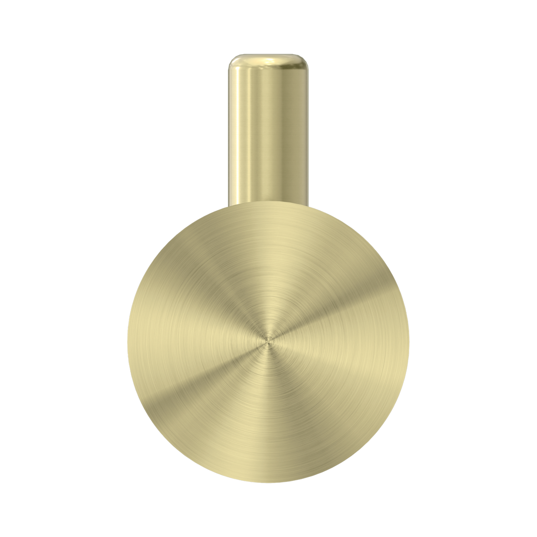 Nero Opal Robe Hook Brushed Gold