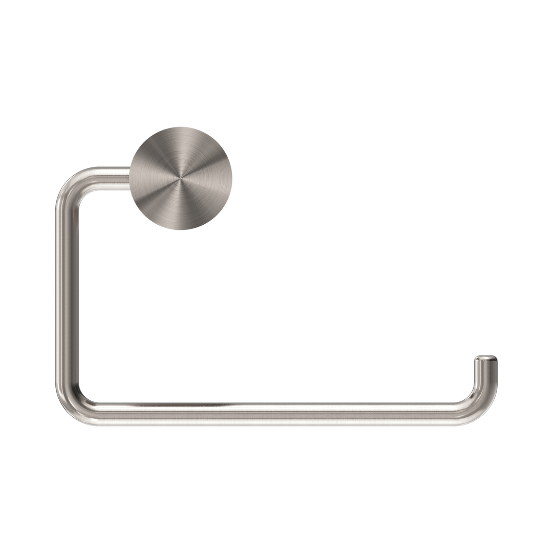 Nero Opal Toilet Roll Holder BB Brushed Nickel