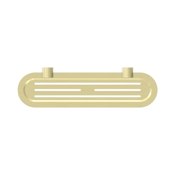 Nero Opal Metal Shower Shelf BB Brushed Gold