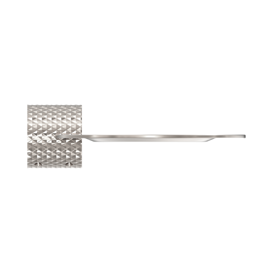 Nero Opal Metal Shower Shelf BB Brushed Nickel