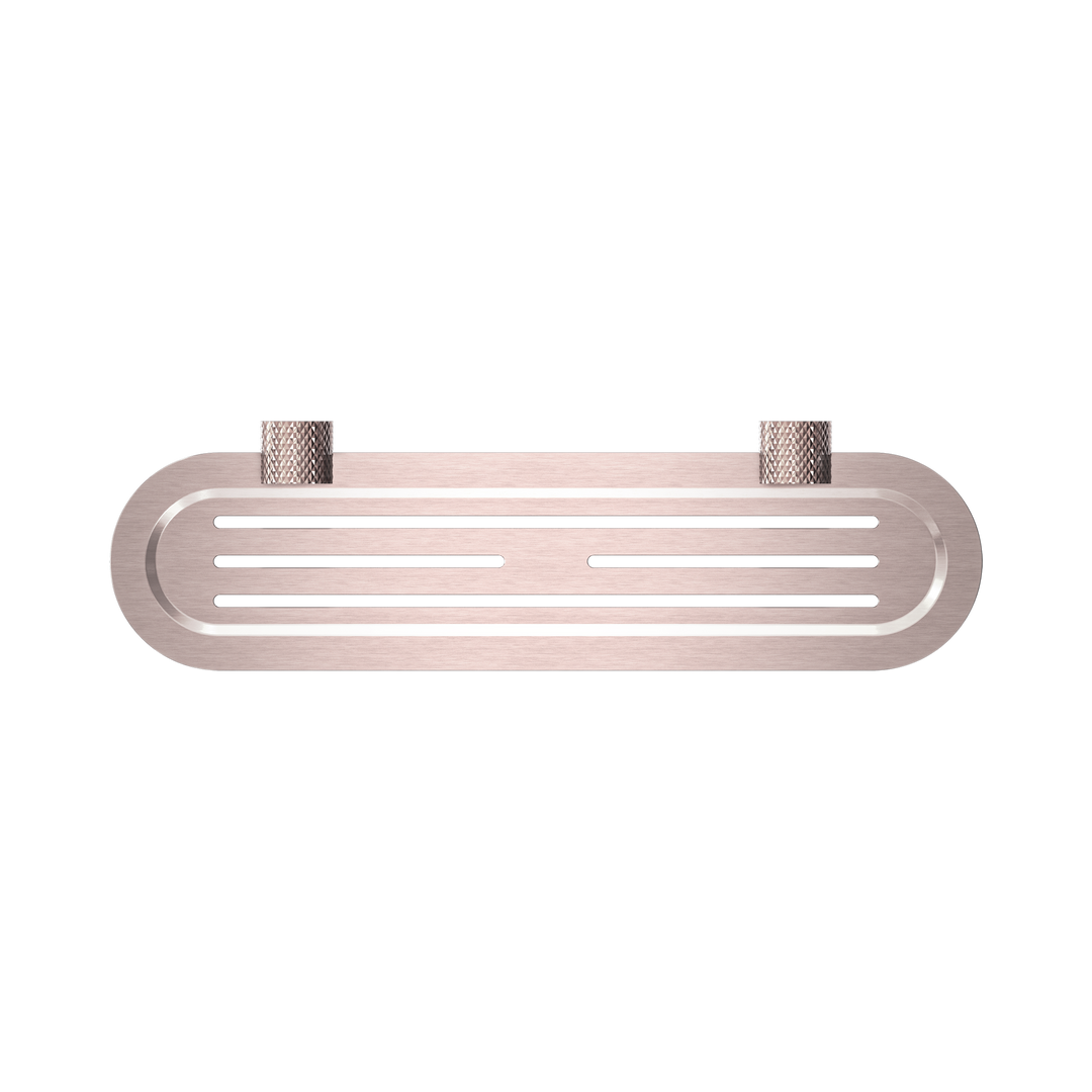 Nero Opal Metal Shower Shelf BB Brushed Bronze