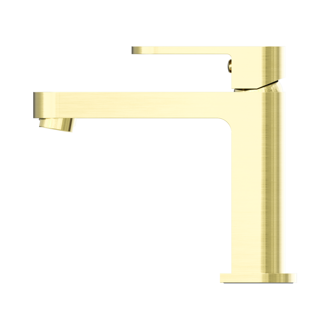 Nero Ecco Basin Mixer Brushed Gold