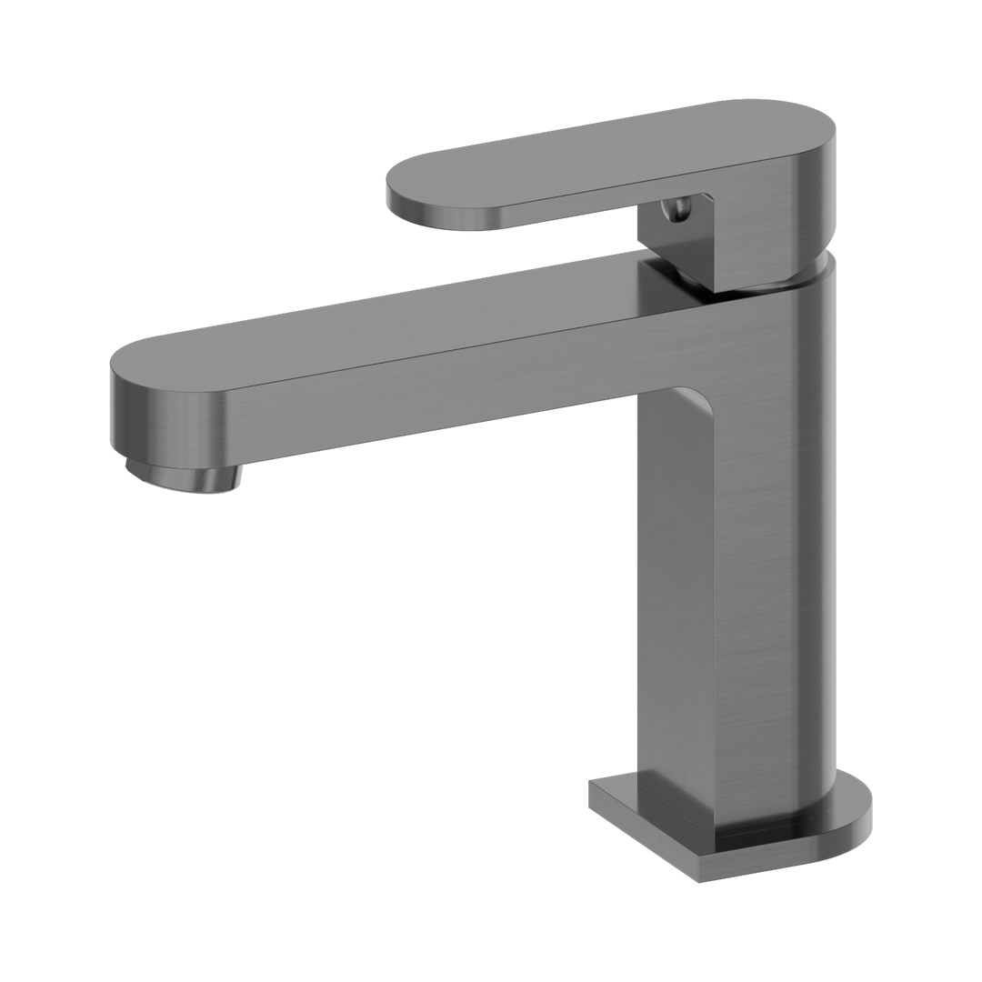 Nero Ecco Basin Mixer Gun Metal