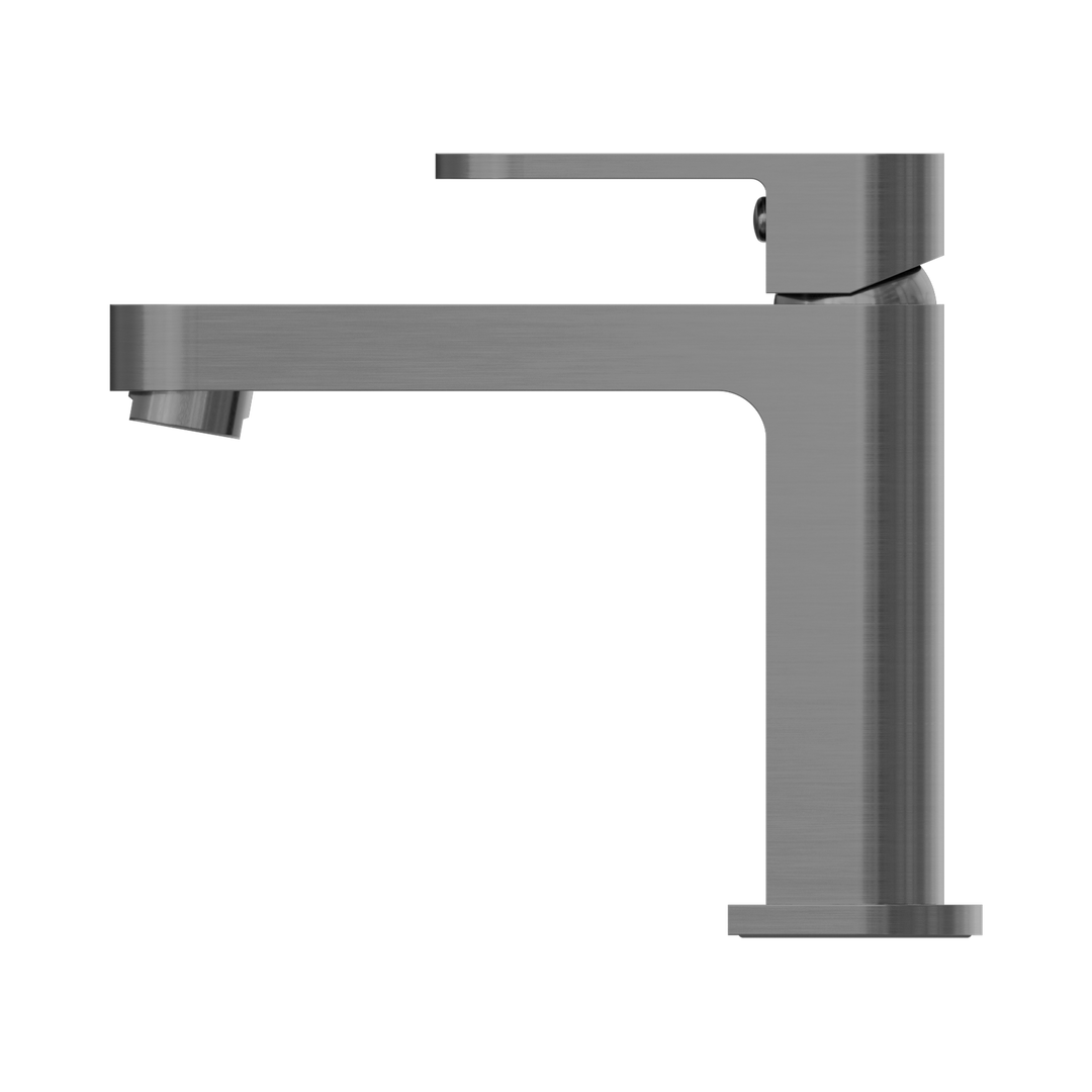 Nero Ecco Basin Mixer Gun Metal