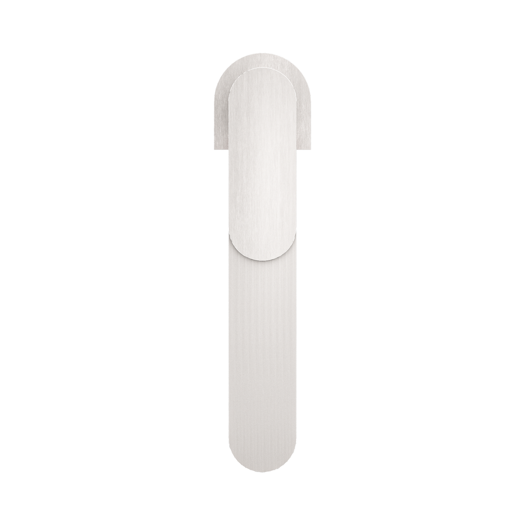 Nero Ecco Tall Basin Mixer Brushed Nickel
