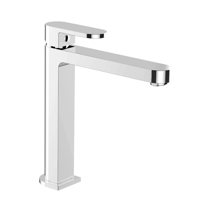 Nero Ecco Tall Basin Mixer Chrome