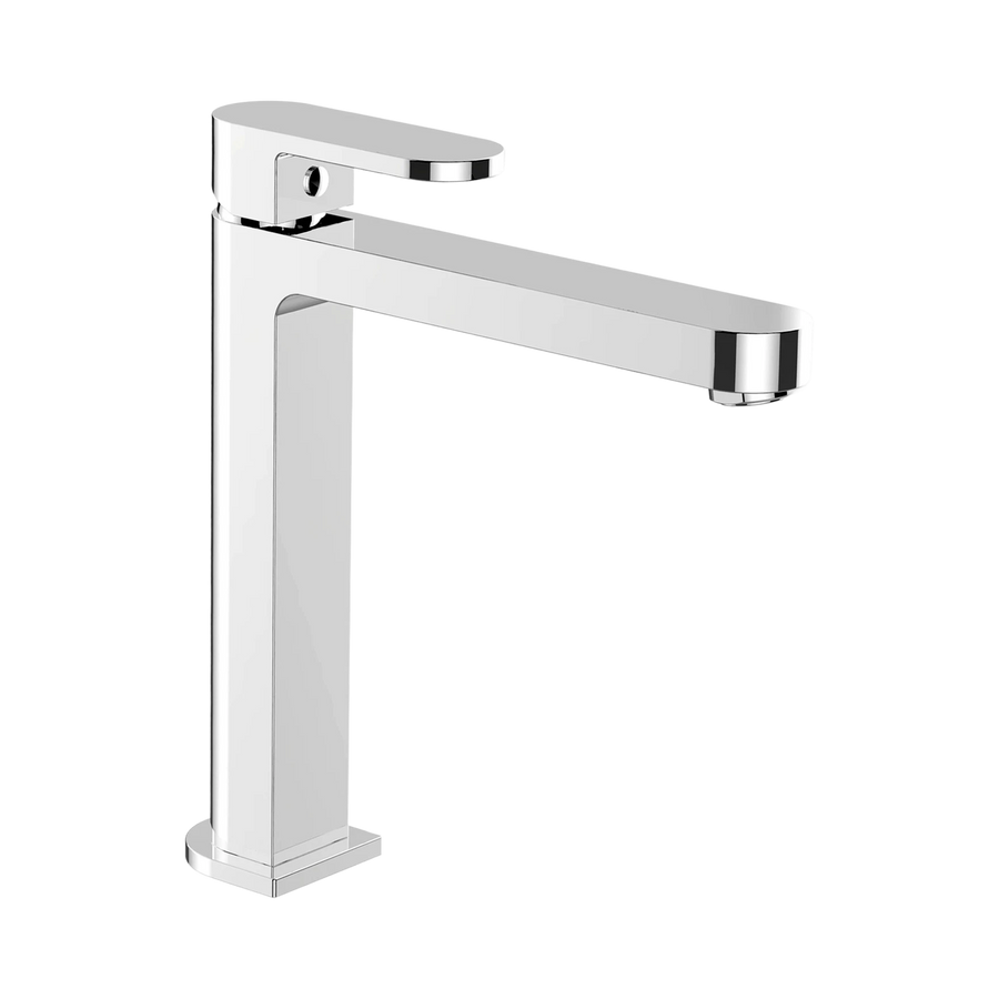 Nero Ecco Tall Basin Mixer Chrome