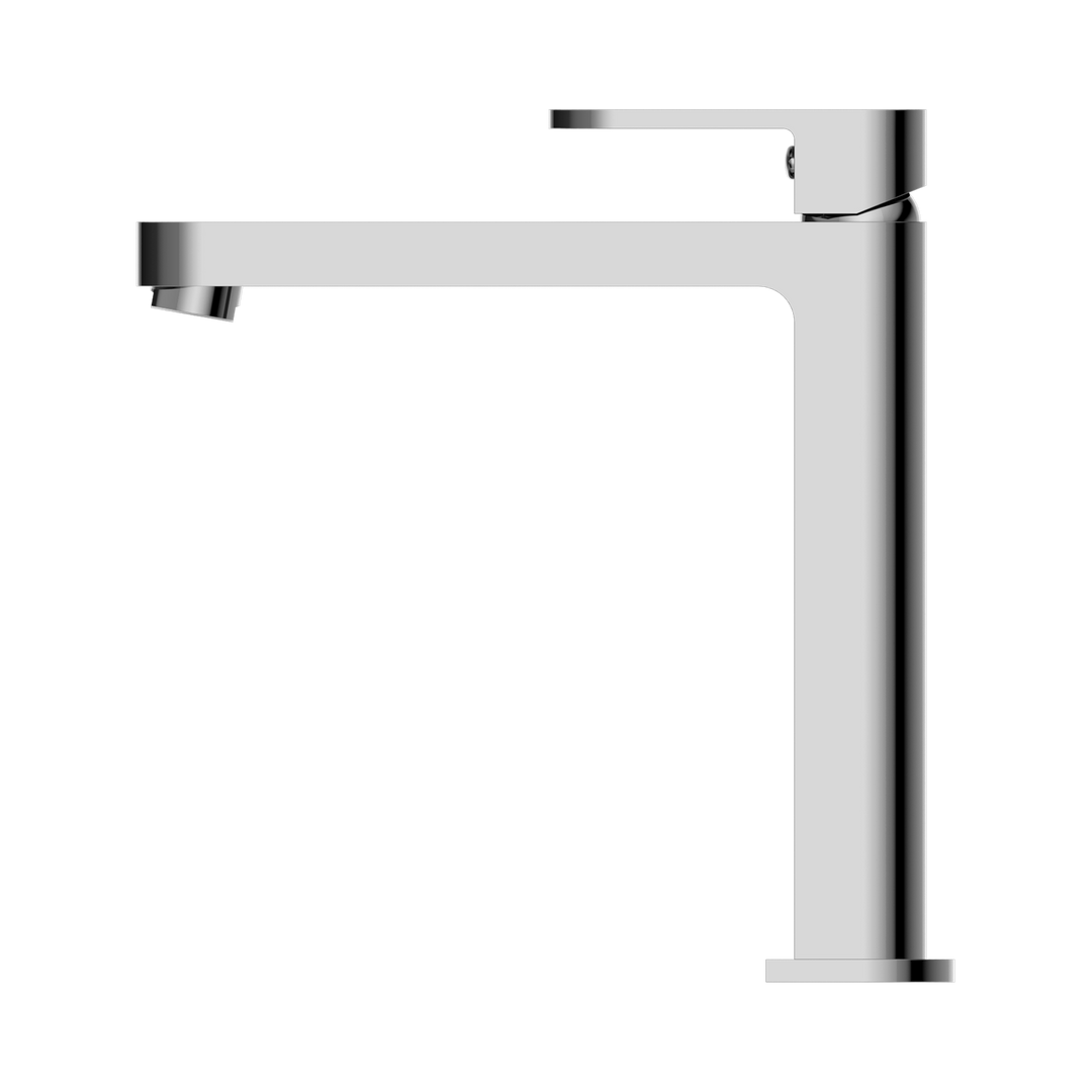 Nero Ecco Tall Basin Mixer Chrome