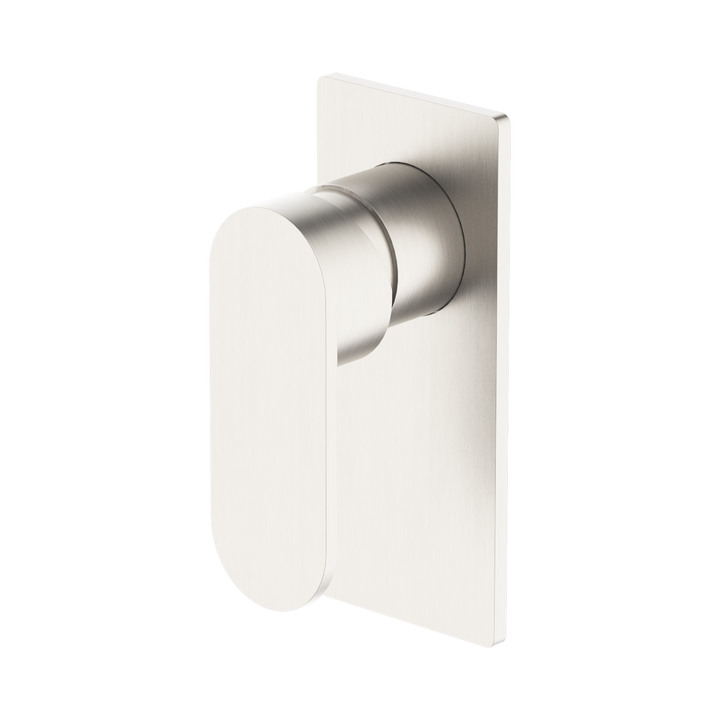 Nero Ecco Shower Mixer CP Brushed Nickel