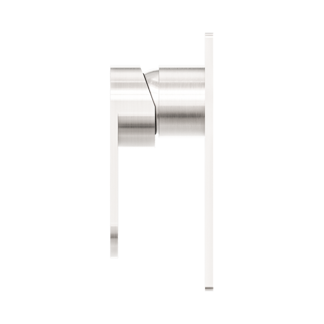 Nero Ecco Shower Mixer CP Brushed Nickel