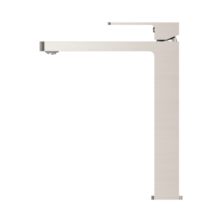 Nero Celia Tall Basin Mixer Brushed Nickel
