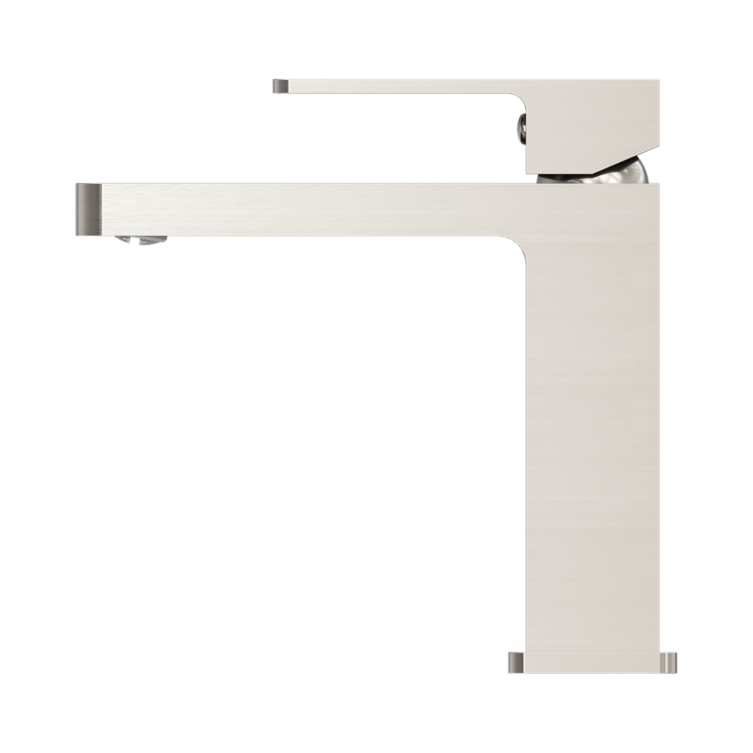Nero Celia Basin Mixer Brushed Nickel