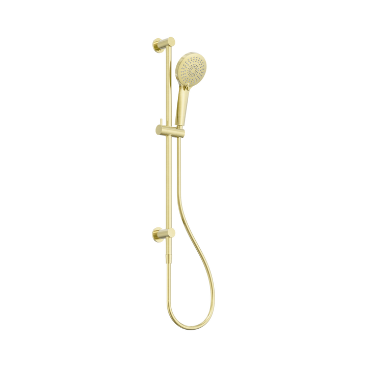 Nero 3-Function Shower Rail Brushed Gold