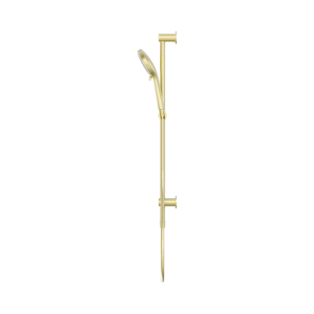 Nero 3-Function Shower Rail Brushed Gold