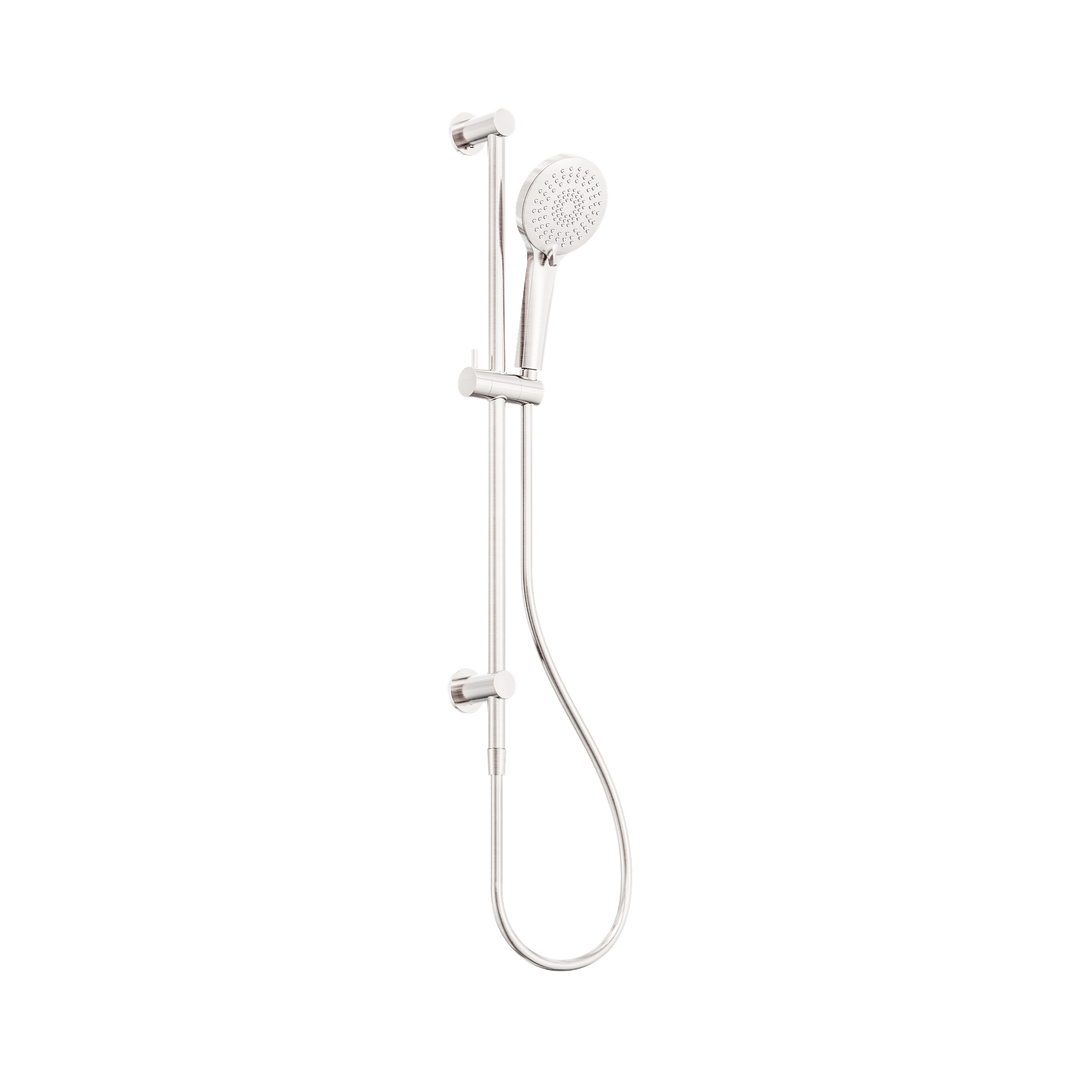 Nero 3-Function Shower Rail Brushed Nickel