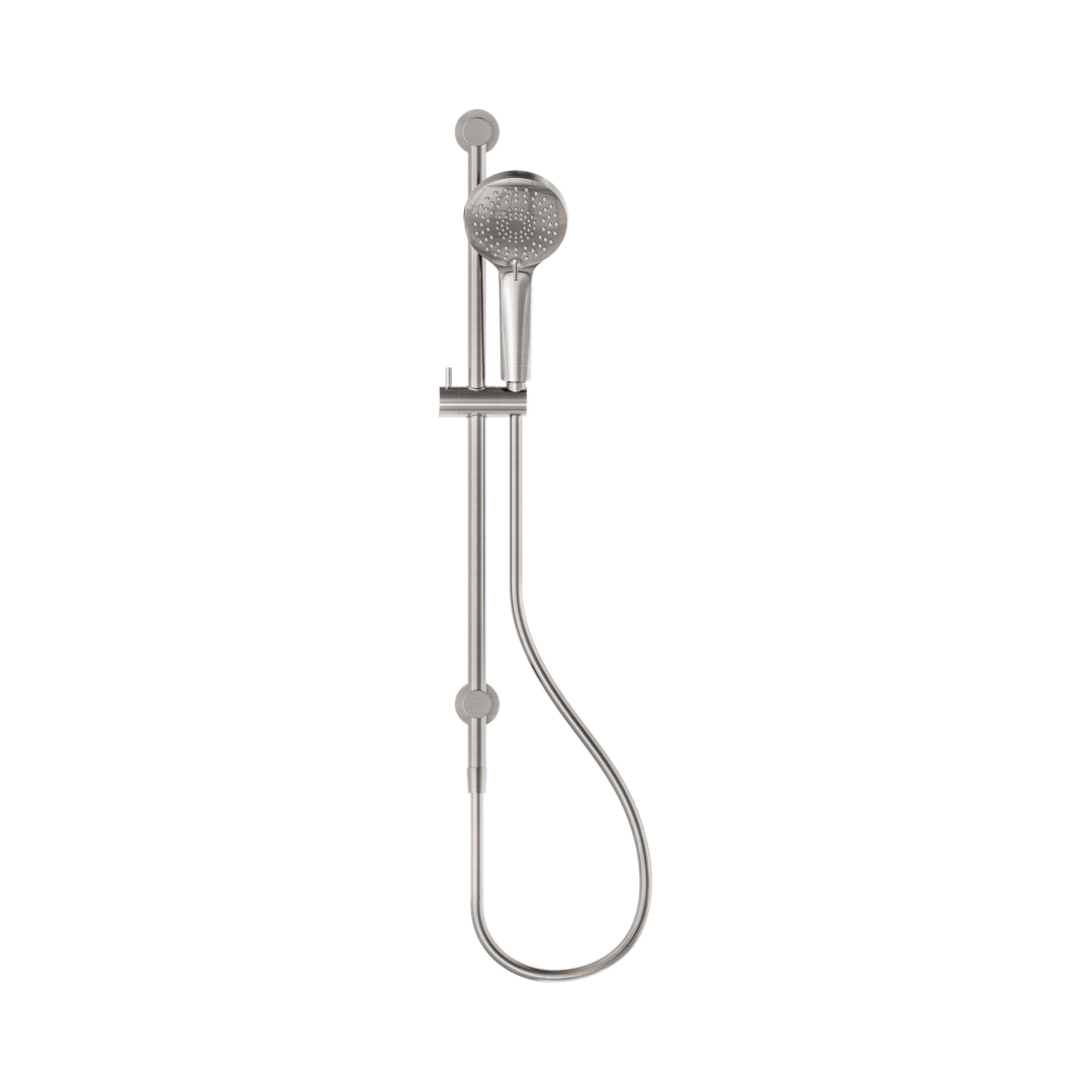 Nero 3-Function Shower Rail Brushed Nickel