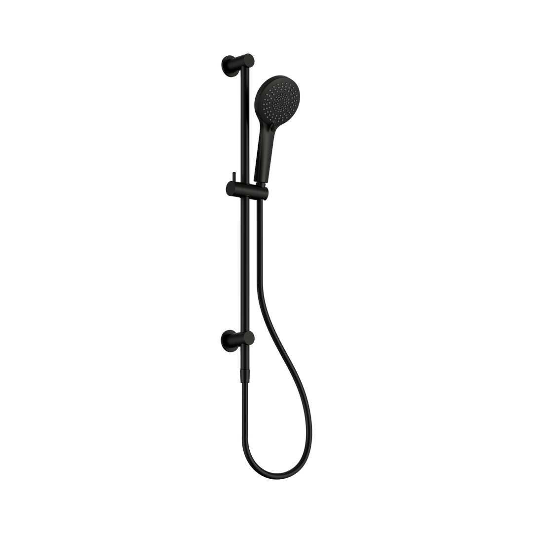 Nero 3-Function Shower Rail Matte Black