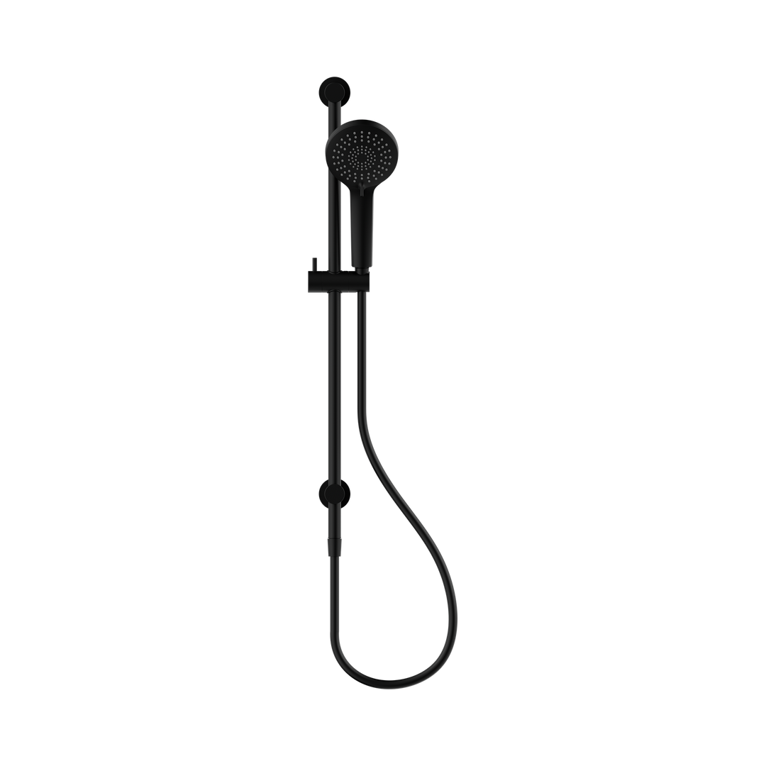 Nero 3-Function Shower Rail Matte Black