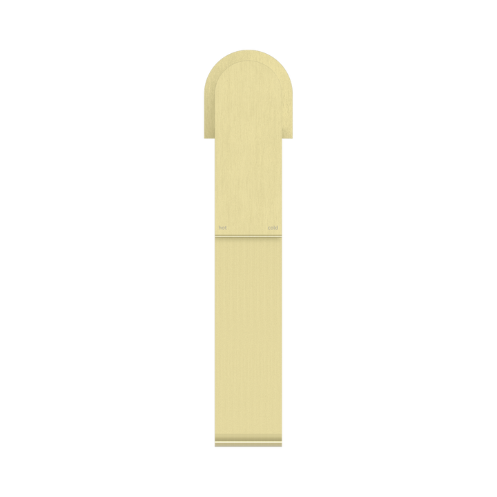 Nero Bianca Tall Basin Mixer CP Brushed Gold