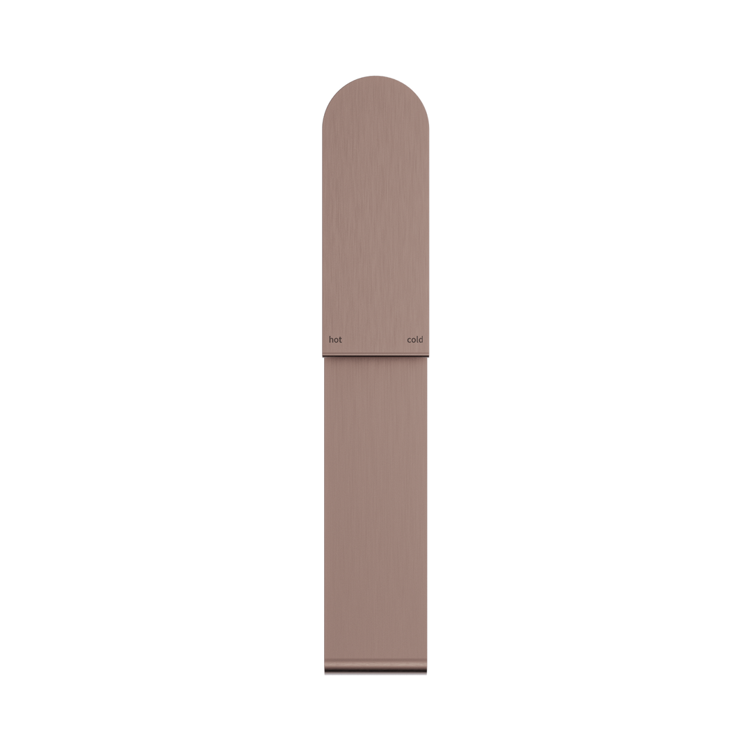 Nero Bianca Tall Basin Mixer CP Brushed Bronze