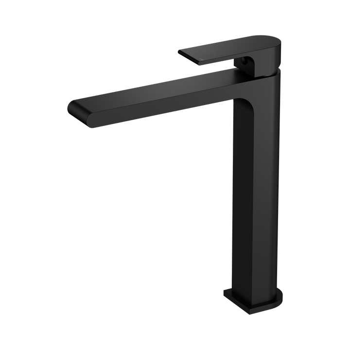 Nero Bianca Tall Basin Mixer CP Matte Black