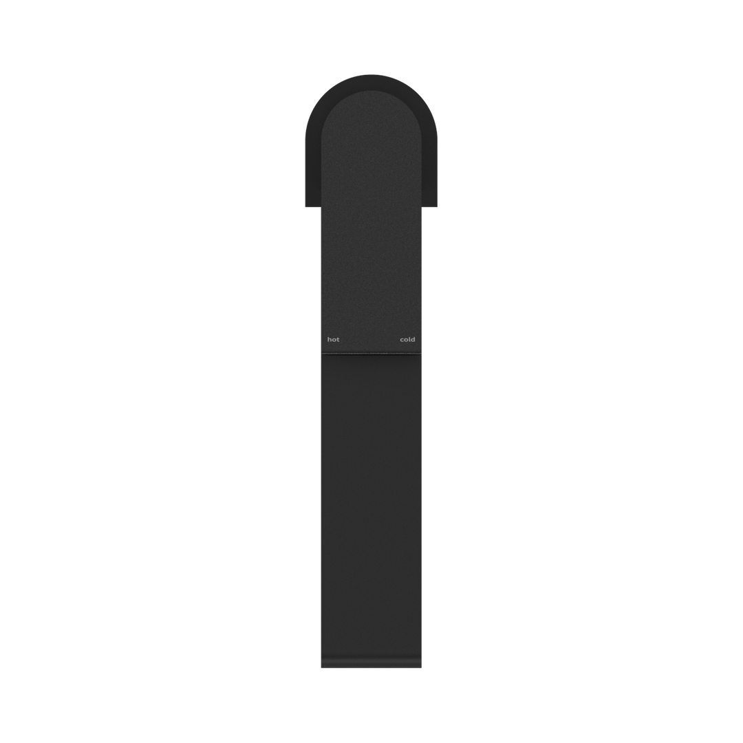 Nero Bianca Tall Basin Mixer CP Matte Black