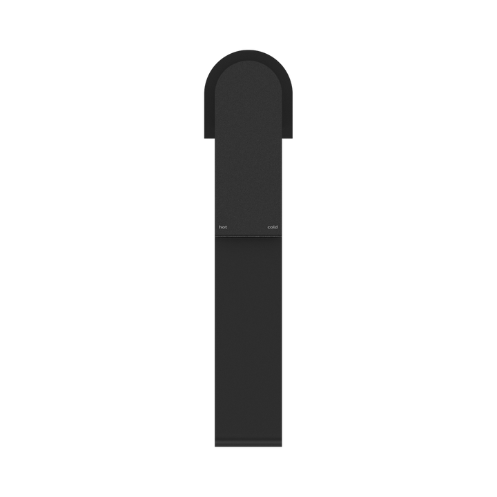 Nero Bianca Tall Basin Mixer CP Matte Black