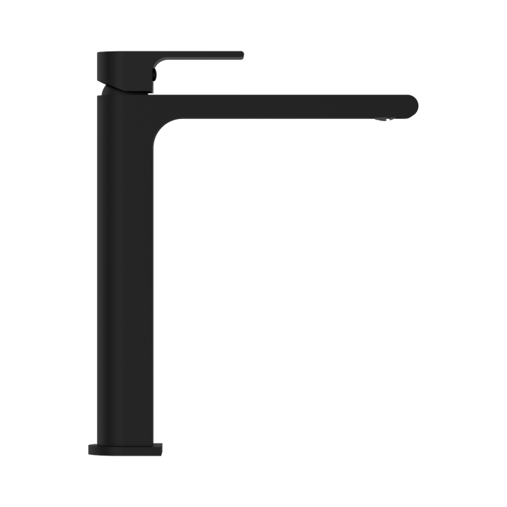 Nero Bianca Tall Basin Mixer CP Matte Black
