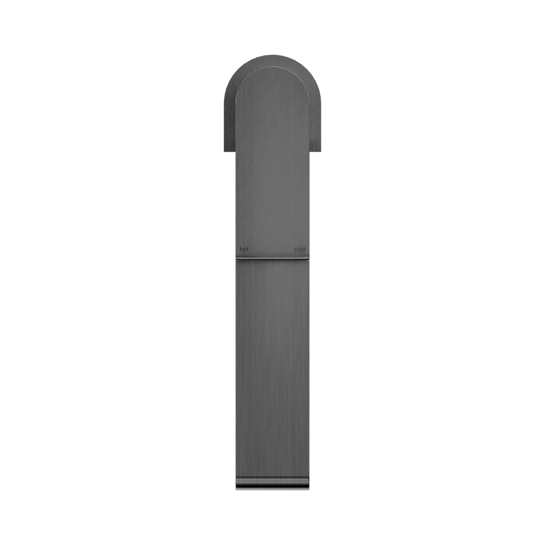 Nero Bianca Mid Tall Basin Mixer Gun Metal
