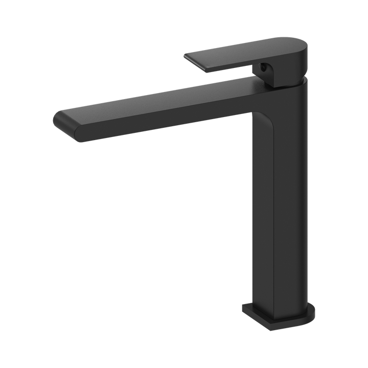 Nero Bianca Mid Tall Basin Mixer Matte Black