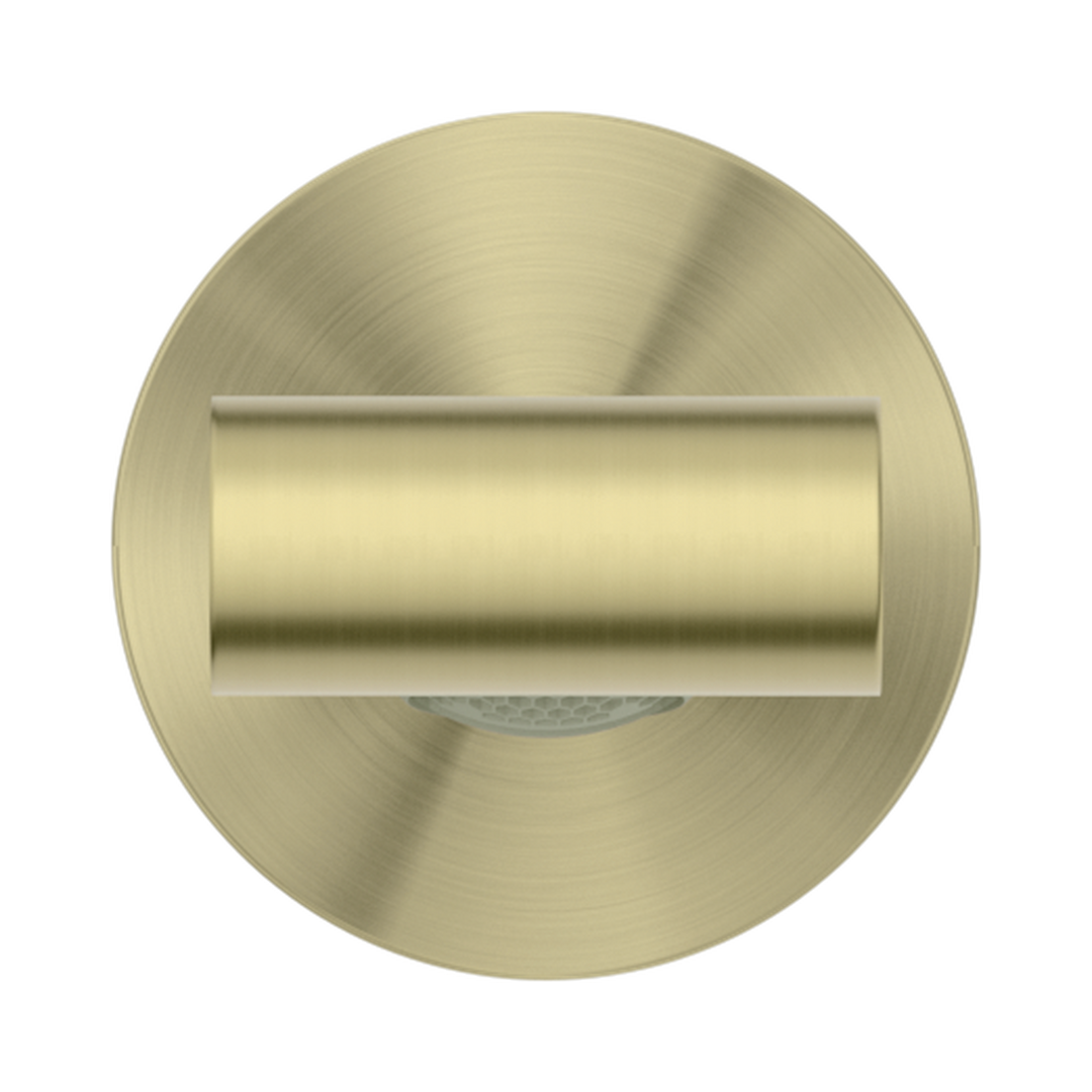 Nero Bianca Fixed Bath Spout Only 200mm Brushed Gold