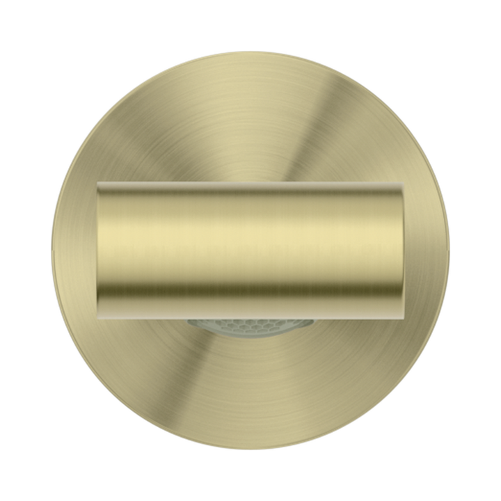 Nero Bianca Fixed Bath Spout Only 200mm Brushed Gold