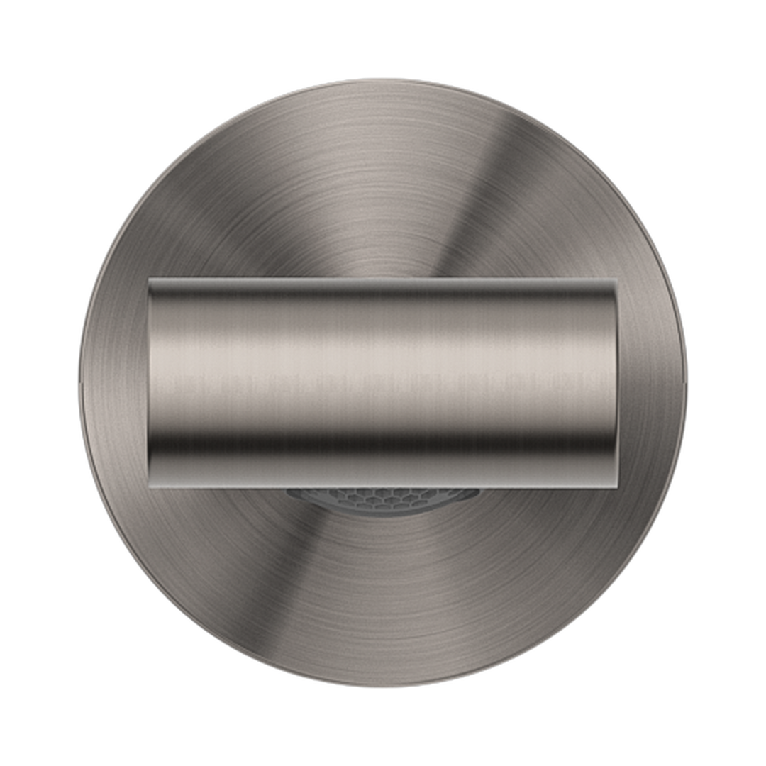 Nero Bianca Fixed Bath Spout Only 200mm Brushed Nickel