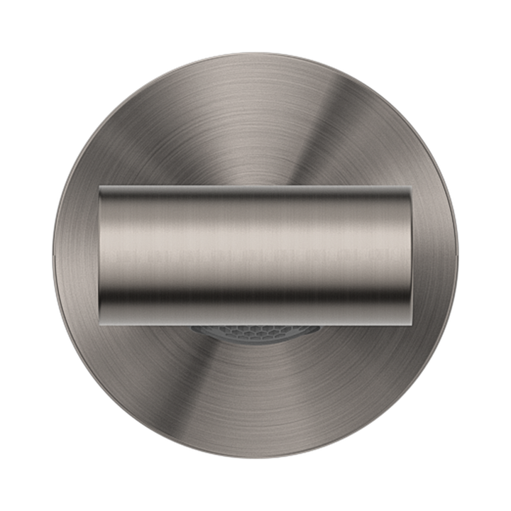 Nero Bianca Fixed Bath Spout Only 200mm Brushed Nickel