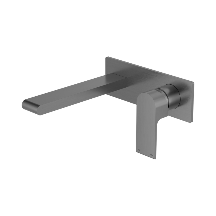 Nero Bianca Wall Basin/Bath Mixer 187mm BB Gun Metal