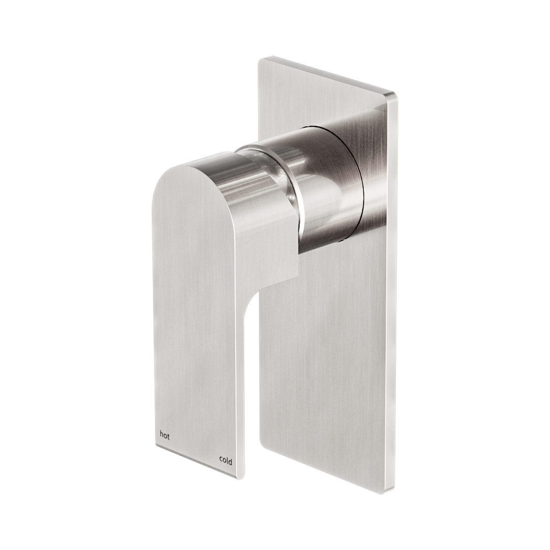 Nero Bianca Shower Mixer Brushed Nickel