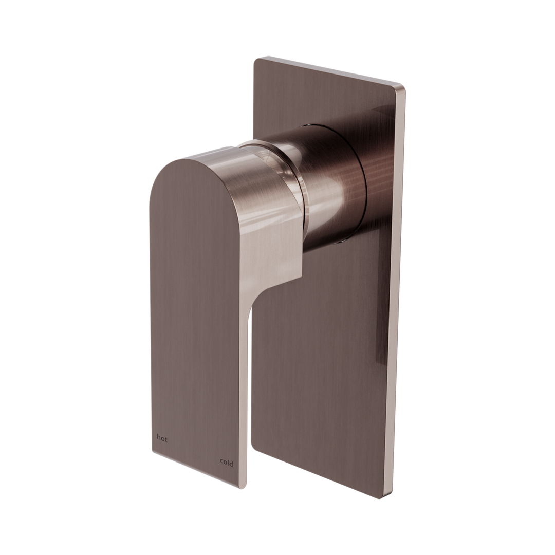 Nero Bianca Shower Mixer Brushed Bronze