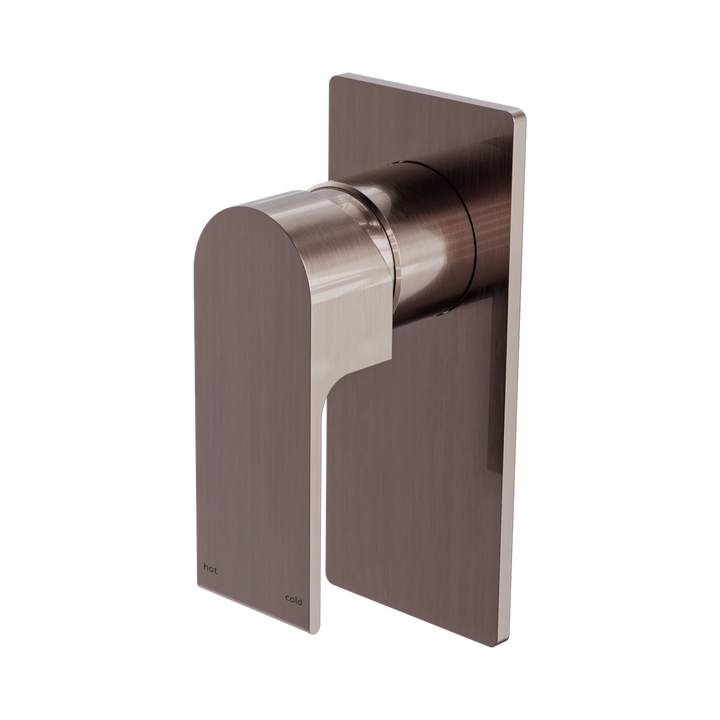 Nero Bianca Shower Mixer Brushed Bronze