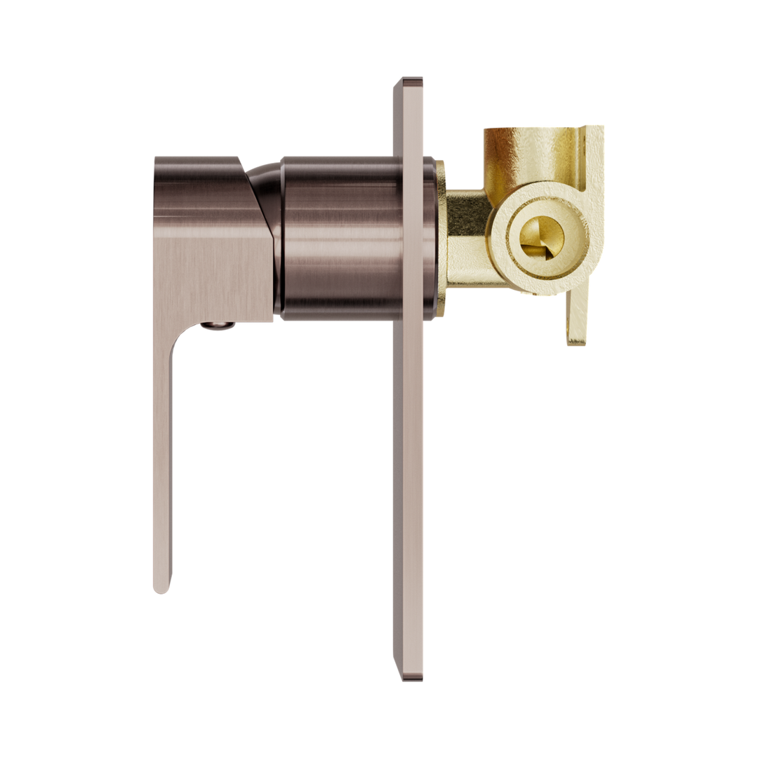 Nero Bianca Shower Mixer Brushed Bronze