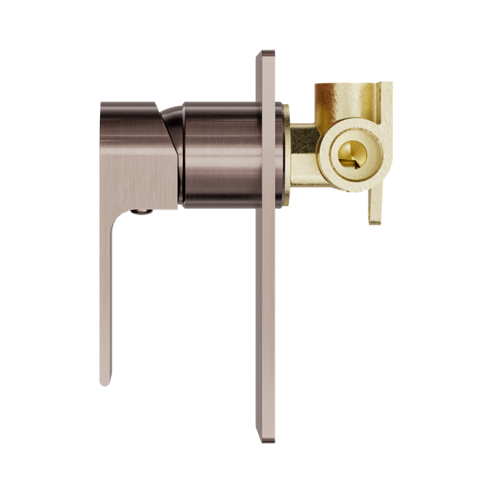 Nero Bianca Shower Mixer Brushed Bronze