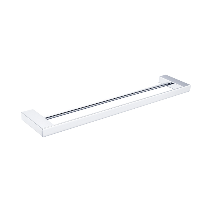 Nero Celia Double Towel Rail 600mm Chrome