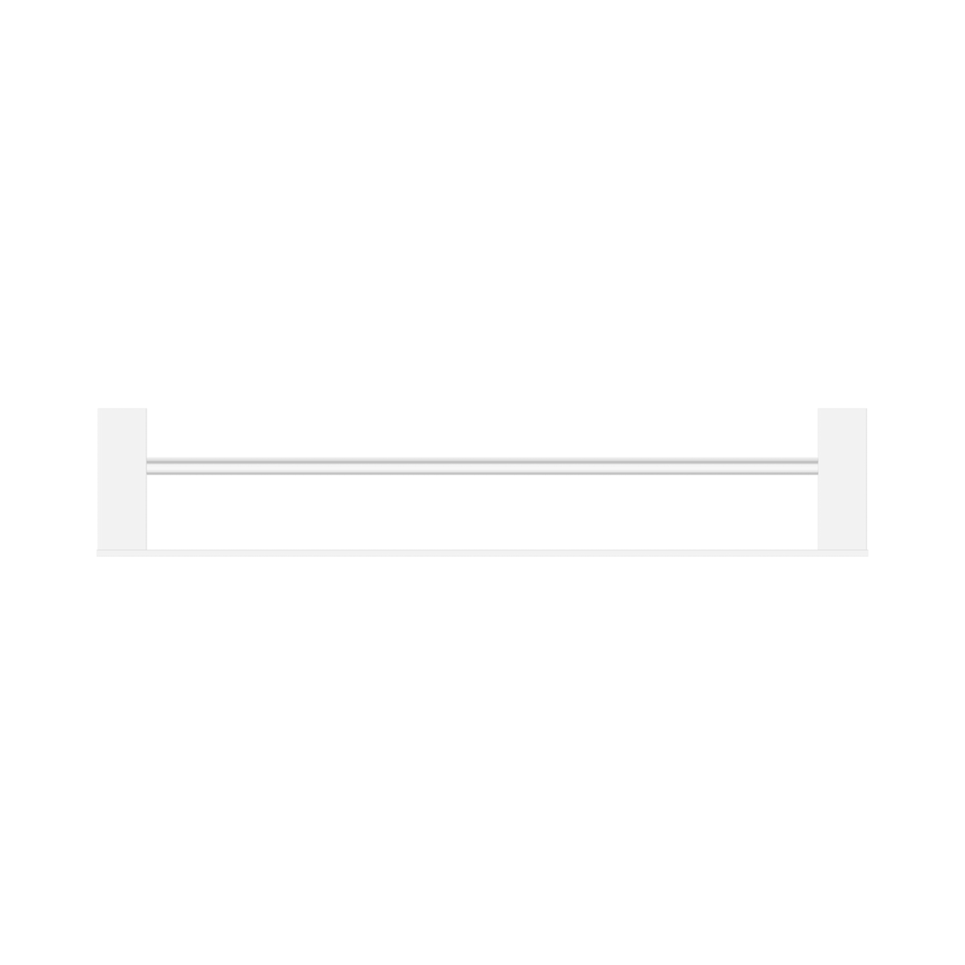 Nero Celia Double Towel Rail 600mm Chrome
