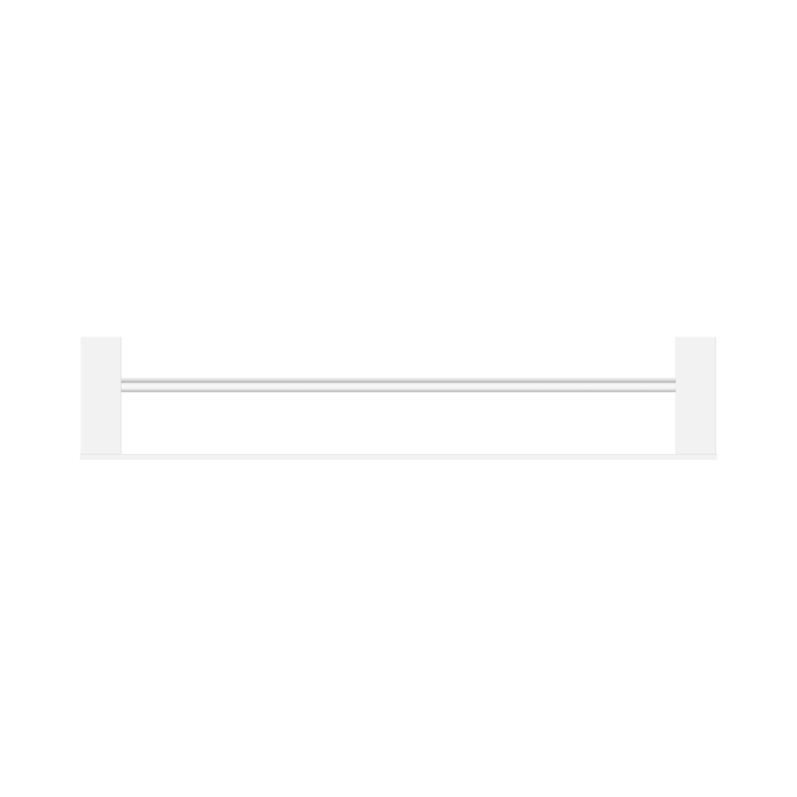 Nero Celia Double Towel Rail 600mm Chrome