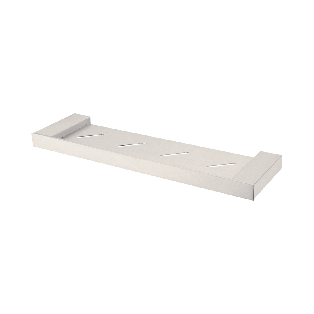 Nero Celia Metal Shelf Brushed Nickel